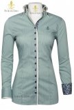Koszula EMANUELA II damska - FIOR DA LISO - pine green check 