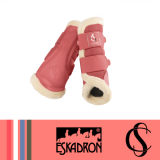 Ochraniacze MESH FAUXFUR SHETTY Classic Sports S/S 25 - Eskadron - coral blossom