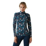 Bluzka damska SUNSTOPPER 2.0 - Ariat - mosaic blue reflections print