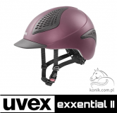 Kask EXXENTIAL II - Uvex - ruby red