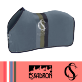 Derka polarowa FLEECE STRIPE Classic Sports S/S 25 - Eskadron - steel blue
