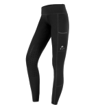 Legginsy jeździeckie młodzieżowe zimowe Ella ELT - Waldhausen - black