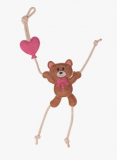 Zabawka dla konia zamszowa - QHP - valentine brown