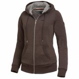 Bluza z kapturem CASSIE damska - Schockemohle - tobacco melange