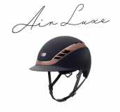 Kask ABUS AirLuxe SUPREME L.V. - Pikeur - midnight blue/rose gold