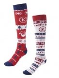 Podkolanówki KavalSocks Christmas - Kavalkade