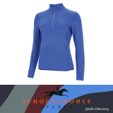 Bluzka damska ANTONIA Style jesień-zima 2023 - Schockemohle - luxury blue