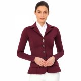 Marynarka damska konkursowa Sophia Classic - Spooks - burgundy