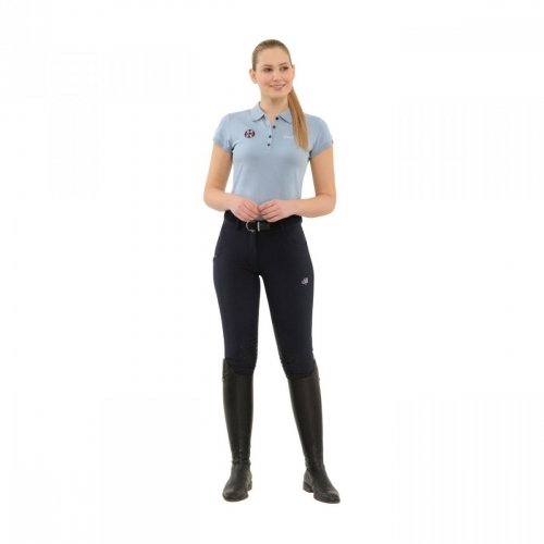 Koszulka damska EVI POLO - Spooks - dusty blue 