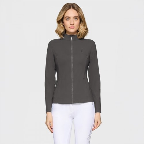Bluzka treningowa NINA FULL ZIP SS26 - Samshield - magnet