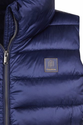 Kamizelka damska QUILT-WAISTCOAT Heritage AW 24/25 - Eskadron - true blue
