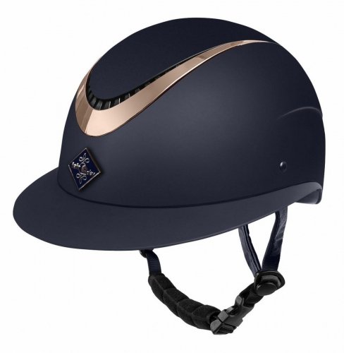Kask jeździecki APOLEUS Rosegold W-V - Fair Play 