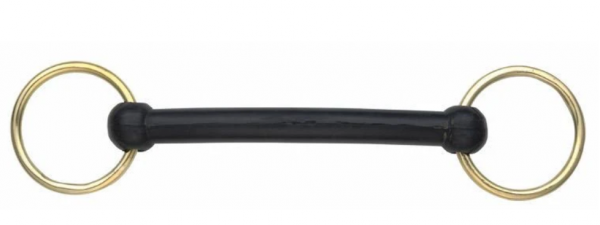 Wędzidło gumowe proste - Shires