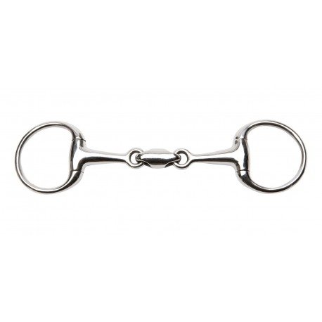 Wędzidło oliwkowe 2xłamane Anatomic SS 14 mm - Feeling