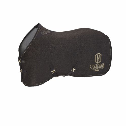  Derka osuszająca JERSEY SPARKLE Heritage 25/26 - Eskadron - black truffle 