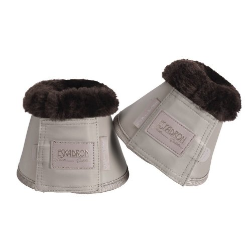 Kaloszki SOFTSLATE FAUXFUR - PLATINUM EDITION 2020/21 - Eskadron - greige