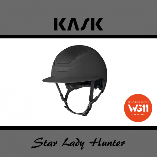 Kask Star Lady Hunter WG11 - KASK - czarny - roz. 53-56