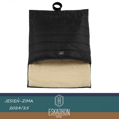 Legowisko dla psa TEDDYFLEECE Heritage AW 24/25 - Eskadron - black