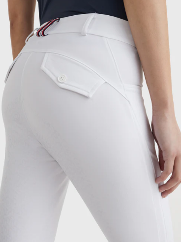 Bryczesy damskie CLASSIC - Tommy Hilfiger Equestrian - white
