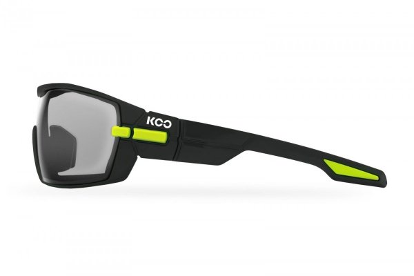Okulary KOO Open - Smoke Mirror - black/lime