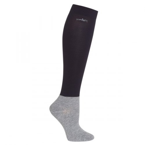 Podkolanówki jeździeckie 3-pak SHOW - Schockemohle - brown/navy/black