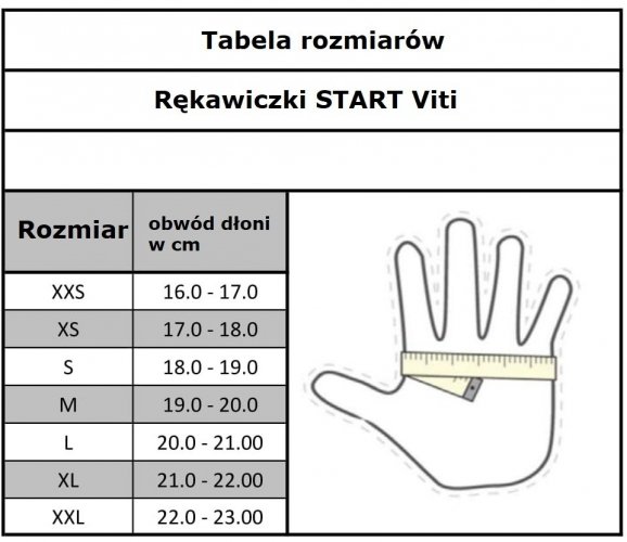 Rękawiczki VITI - START