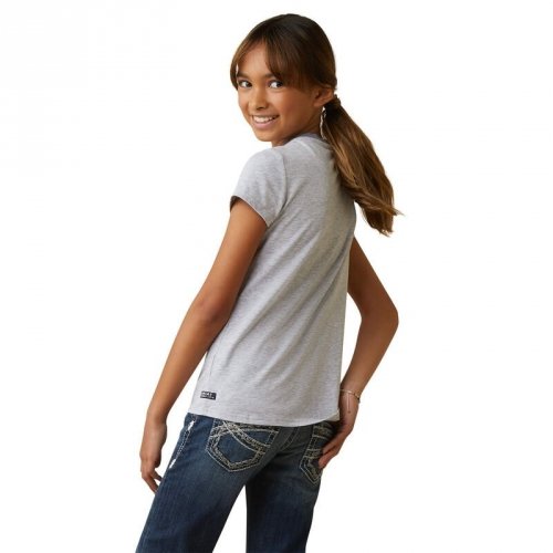 Koszulka młodzieżowa IMAGINE - Ariat - heather grey