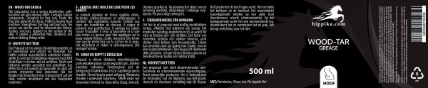 Smar do kopyt z dziegciem 500ml - HIPPIKA.COM