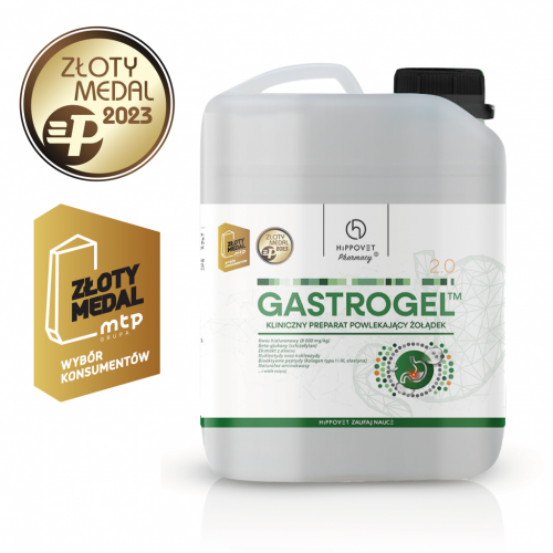 Suplement na wrzody w formie żelu GASTROGEL 2.0 2.5l - Hippovet Pharmacy
