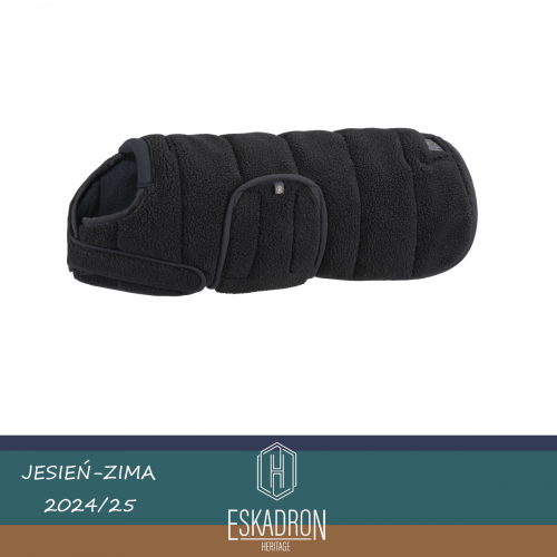 Derka dla psa TEDDYFLEECE Heritage AW 24/25 - Eskadron - black
