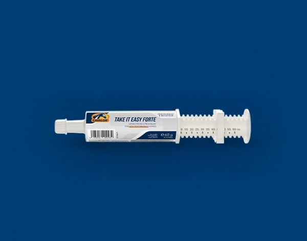 Preparat w paście dla nerwowych koni TAKE IT EASY FORTE 60 g - CAVALOR - tuba