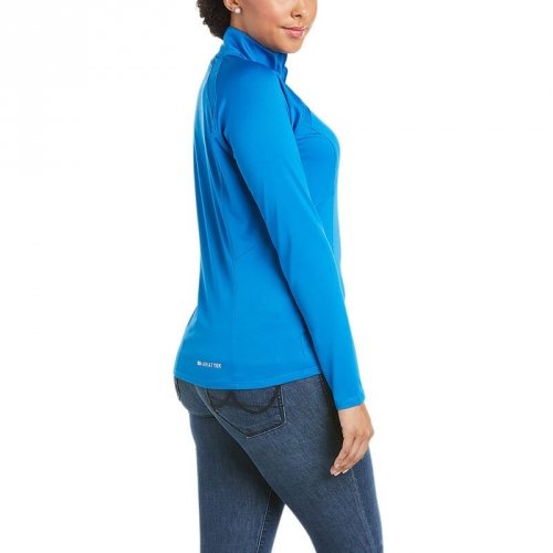 Bluzka damska SUNSTOPPER 2.0 SS21 - Ariat - imperial blue