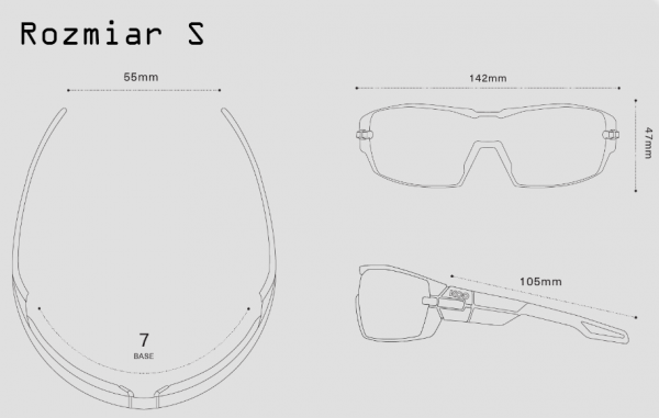 Okulary KOO Open - Super Blue - black mat