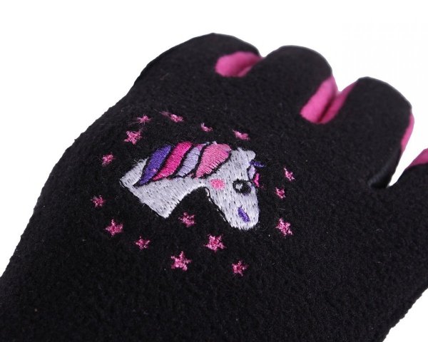 Rękawiczki zimowe polarowe FRESCO młodzieżowe - QHP