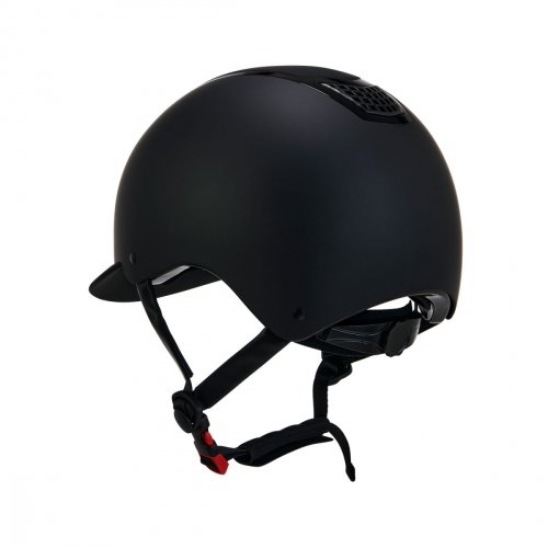 Kask Eclipse Plain Matt - EQUESTRO - black/black