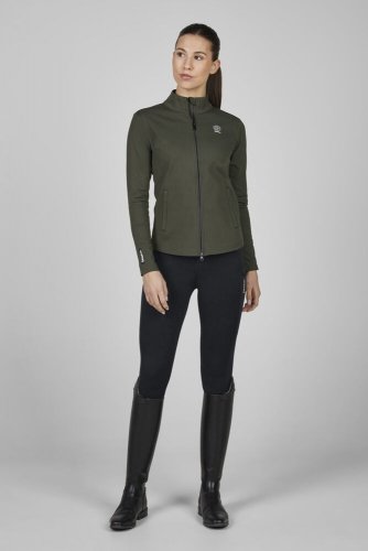 Bluza damska ZIP-SHIRT DYNAMIC A/W 2025 - Eskadron - deep green
