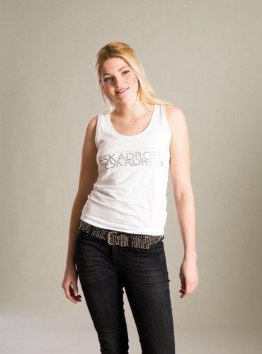 Koszulka bokserka COCO ESKADRON Equestrian Fanatics - white