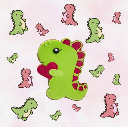 Ciasteczko DINO WALENTYNKI - Candy Horse 