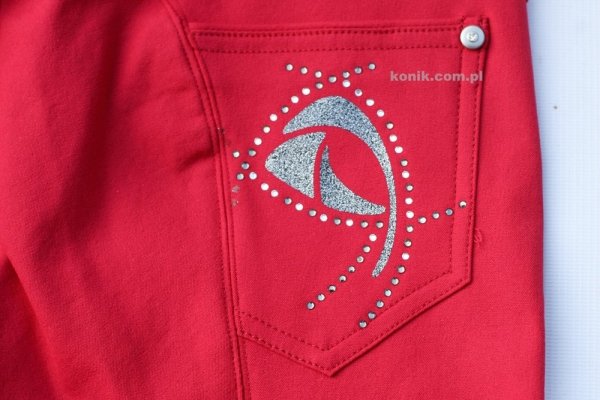 Bryczesy Pikeur PAULINA - berry red