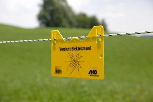 Tabliczka ostrzegawcza 16 x 26 cm - Can Agri