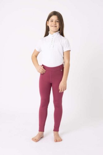 Legginsy jeździeckie młodzieżowe DEA Kids - Horze