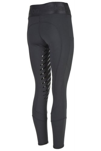 Legginsy jeździeckie damskie DYNAMIC - EQUESTRIAN FANATICS AW21 - Eskadron - black