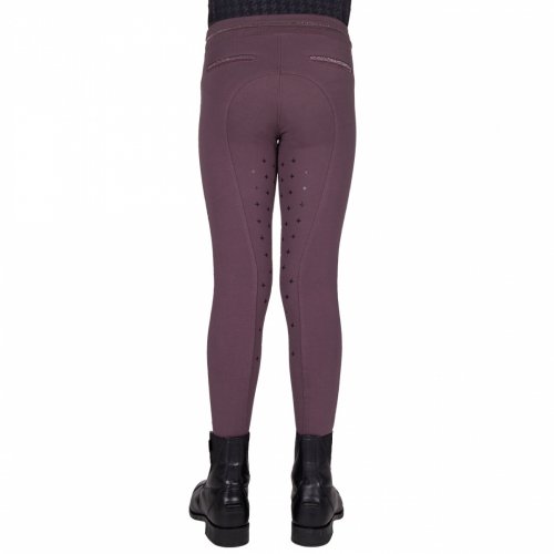 Legginsy zimowe młodzieżowe FAYEN JUNIOR AW 24/25 - QHP - vintage violet 