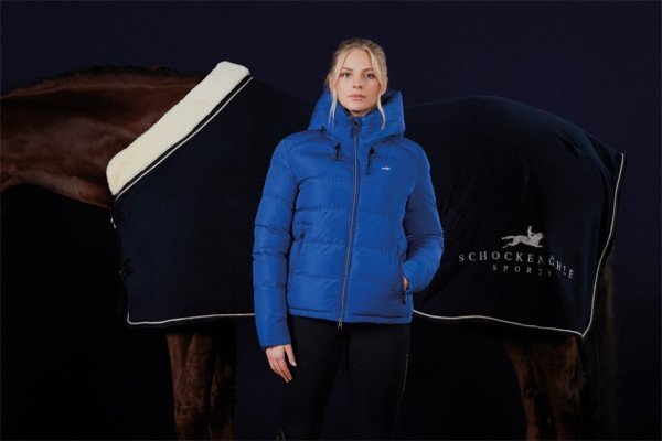 Kurtka damska FELICITY Style jesień-zima 2023 - Schockemohle - luxury blue