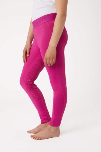 Legginsy młodzieżowe MADISON - Horze - beetrot pink