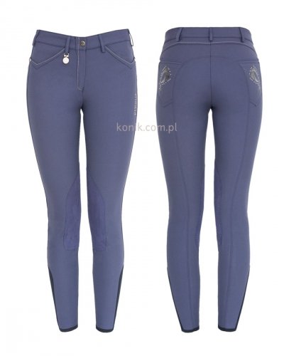 Bryczesy Pikeur PAULINA pół lej - steel blue