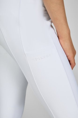 Bryczesy młodzieżowe NEW BRADDY 9805 MIDWAIST KIDS - Pikeur - white