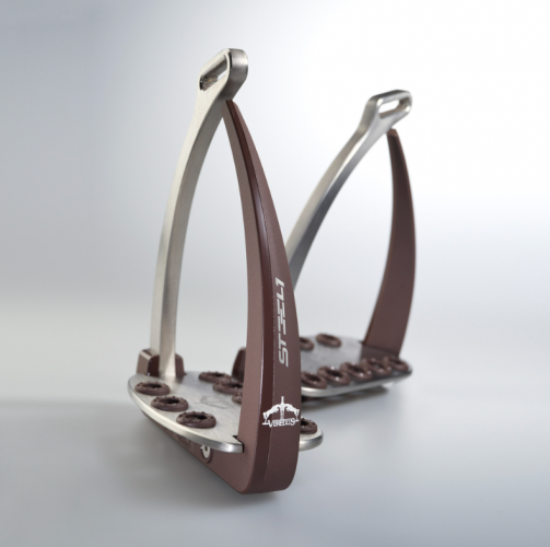 Strzemiona bezpieczne Vita Steel1 - Veredus - silver/brown