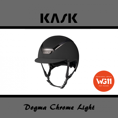Kask Dogma Chrome Light WG11 - KASK - czarny - roz. 53-56