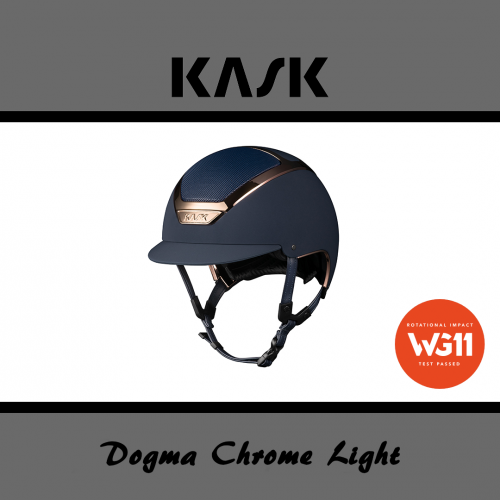 Kask Dogma Chrome Light Everyrose WG11 - KASK - granatowy - roz. 53-56